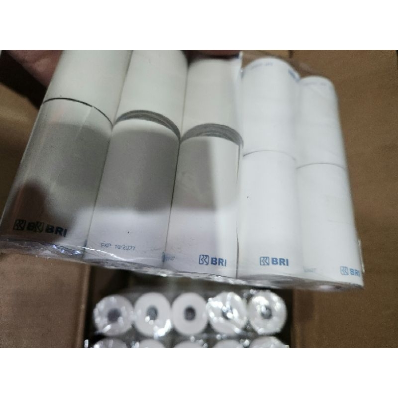 

KERTAS THERMAL BRI 57mmx30mm untuk EDC / PRINTER BLUETOOTH