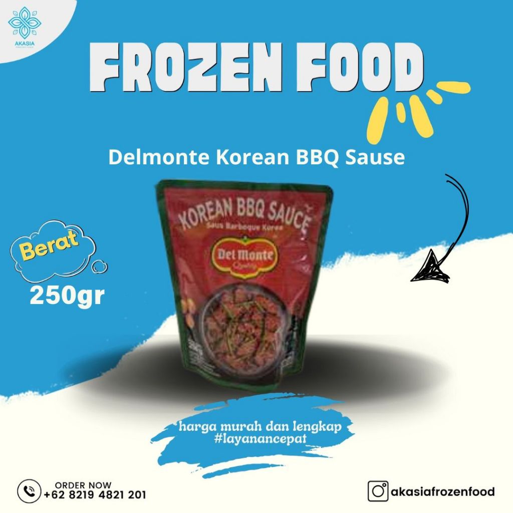 

Delmonte Korean BBQ Sause 250gr