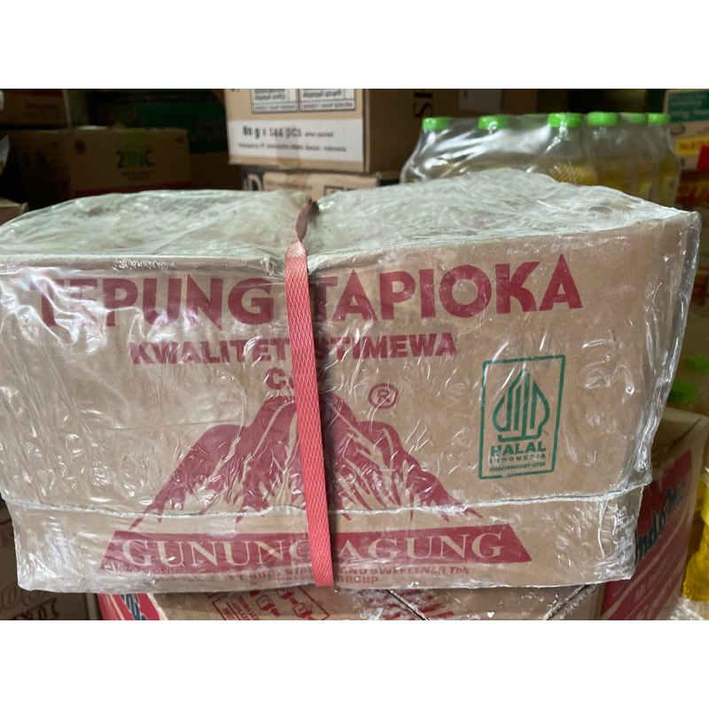 

tepung tapioka istimewa cap gunung agung @500gr 10kg 20 bungkus