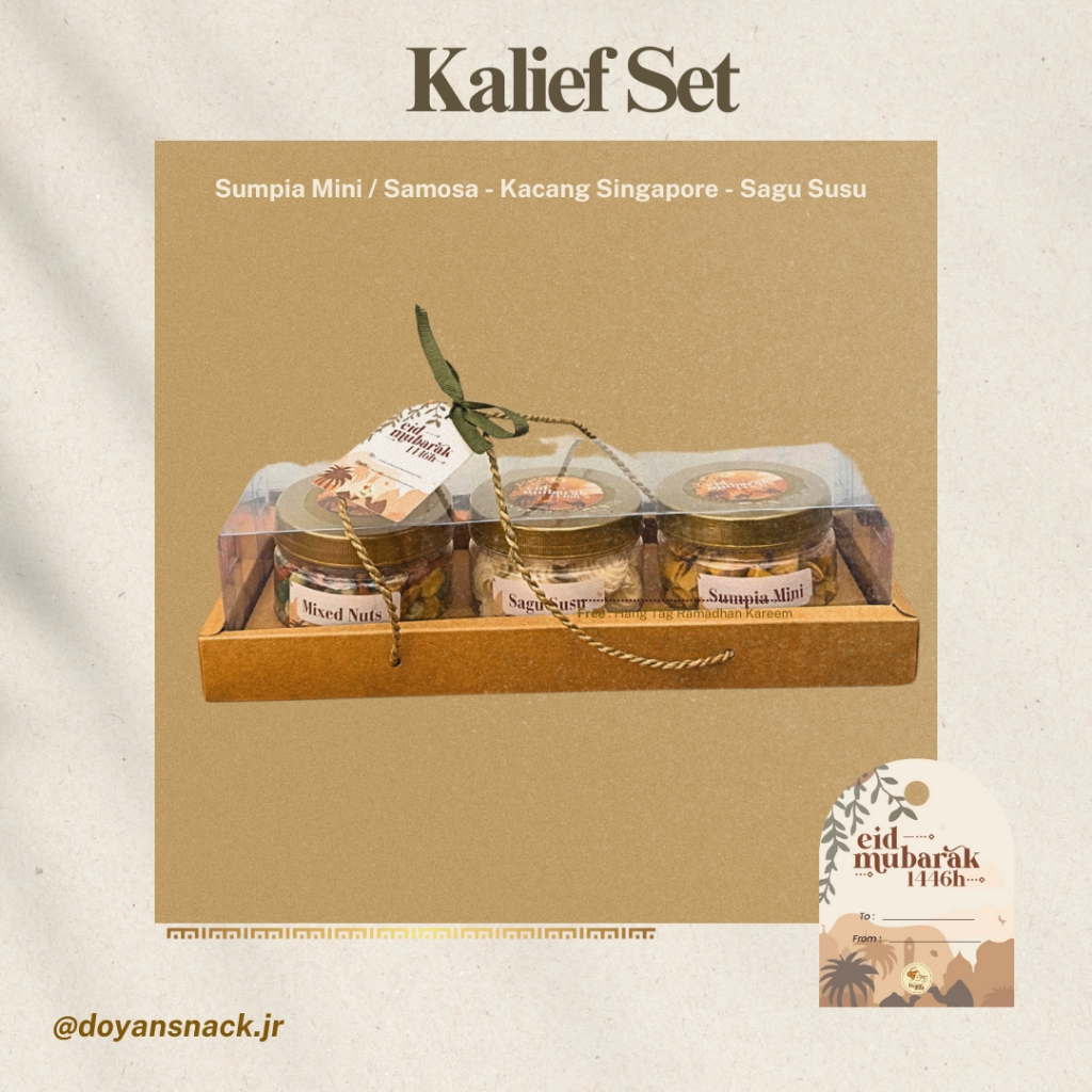 

HAMPERS ISI 3 / HAMPERS LEBARAN ISI 3/ CHANA SET
