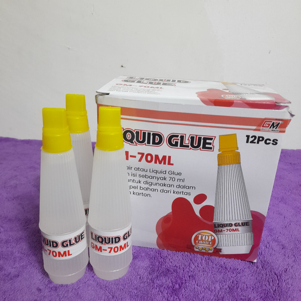 

Lem Kertas Cair Tanggung Glue GM-70ML