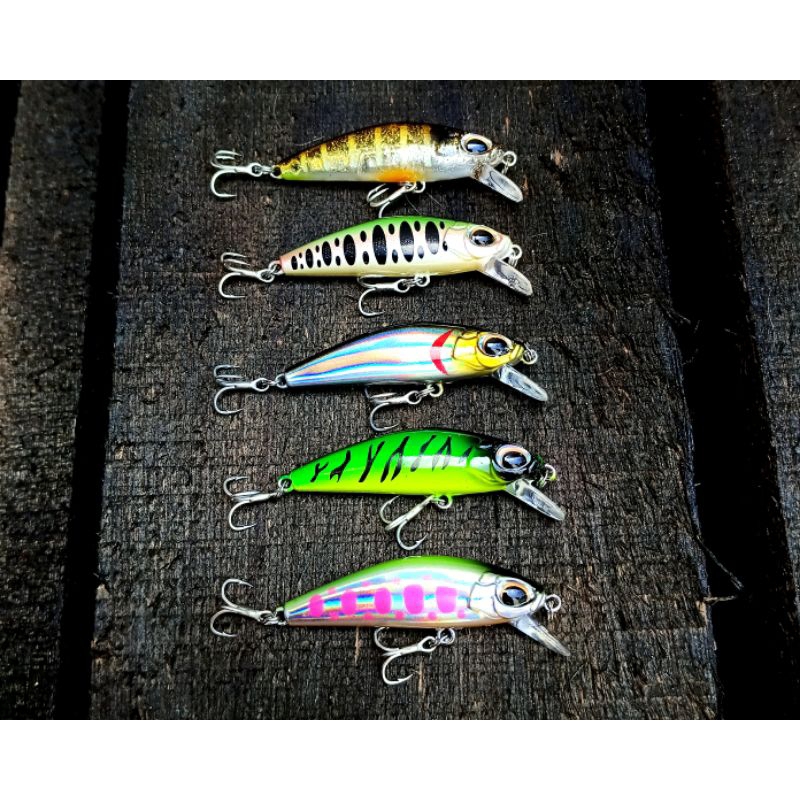 UMPAN PANCING MINNOW REPLIKA ASTUTI UKURAN 5,5CM - 6GRAM