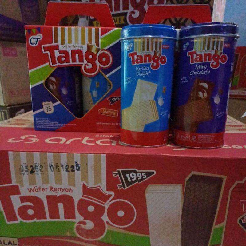 

Tango Hampers isi 2 kaleng 50g / karton isi 12