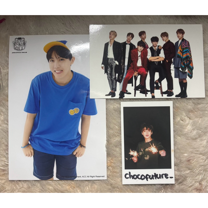 Jhope FC Renewal Postcard Now Postcard unit SK Telkom Photocard