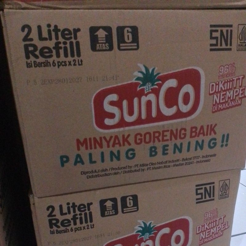 

minyak goreng sunco 2L