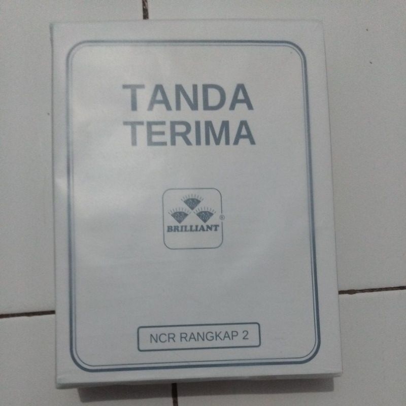 

TANDA TERIMA FAKTUR / NOTA MERK BRILIANT NCR RANGKAP 2 PER PAK ISI 25 SET