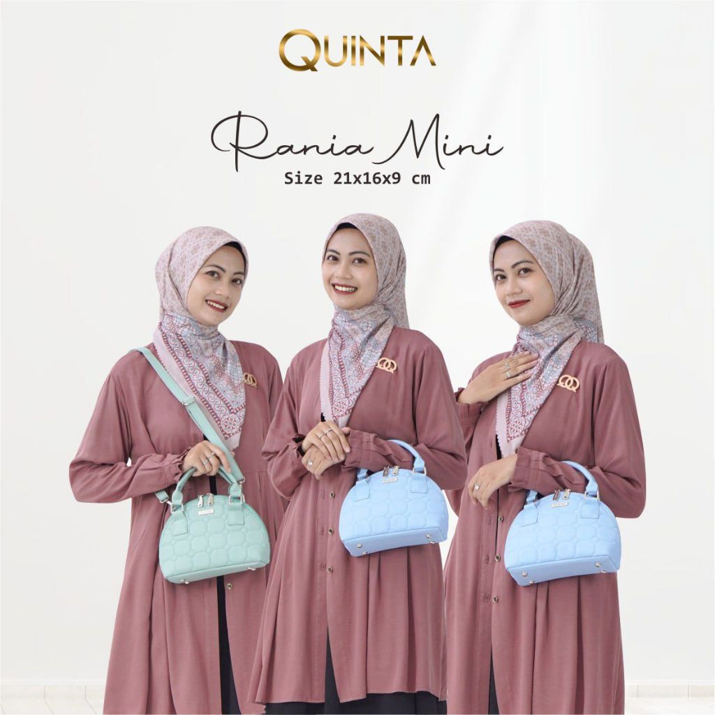 Quinta Rania Mini Tas Hand bag Wanita dengan 6 variasi warna