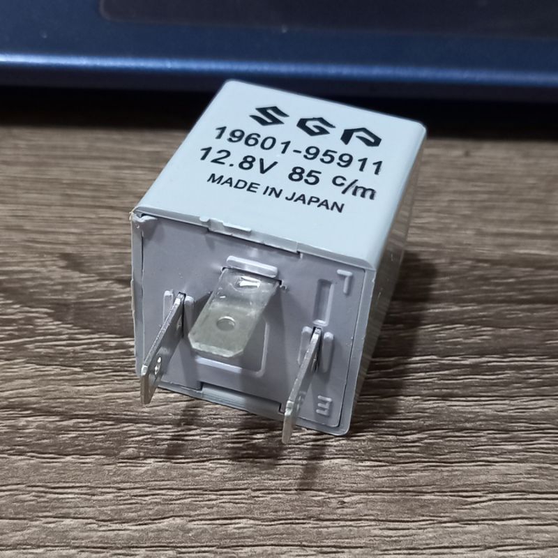 Flasher mobil 12v kaki 3