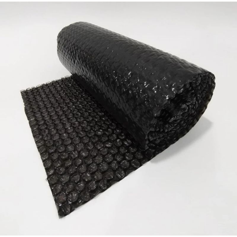 

Bubble wrap hitam 3.3kg panjang 50 meter tebal premium