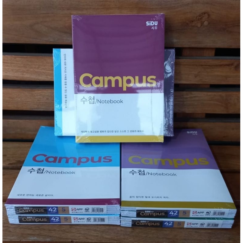 

Buku Tulis SIDU CAMPUS / MAXI 42 Lembar ( 1 pack / 5 buku )