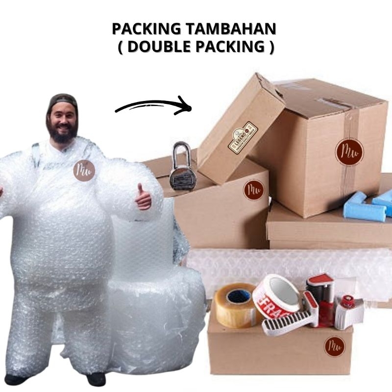 

Extra Bubble Wrap Tambahan Packing