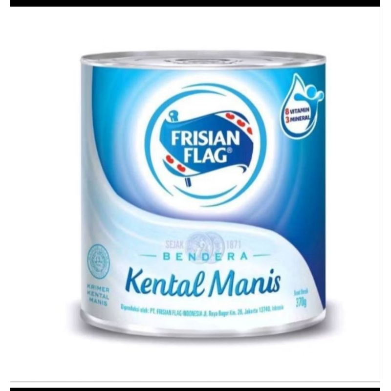

SUSU KENTAL MANIS FRISIAN FLAG PUTIH 370 GRAM