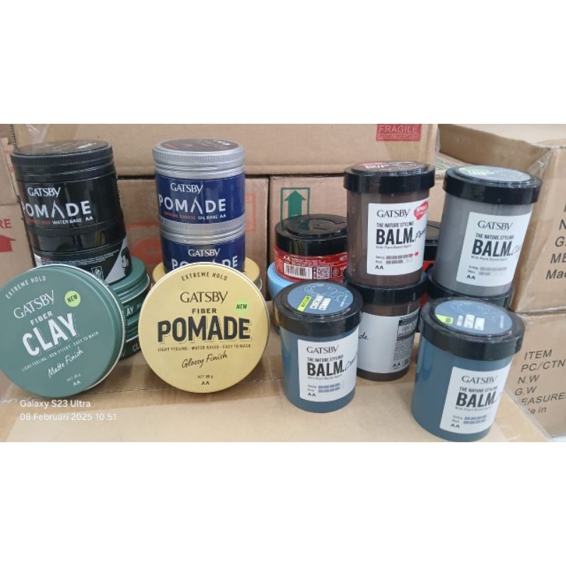 Gatsby hair styling,Gatsby Pomade,Gatsby Wax,Gatsby Balm