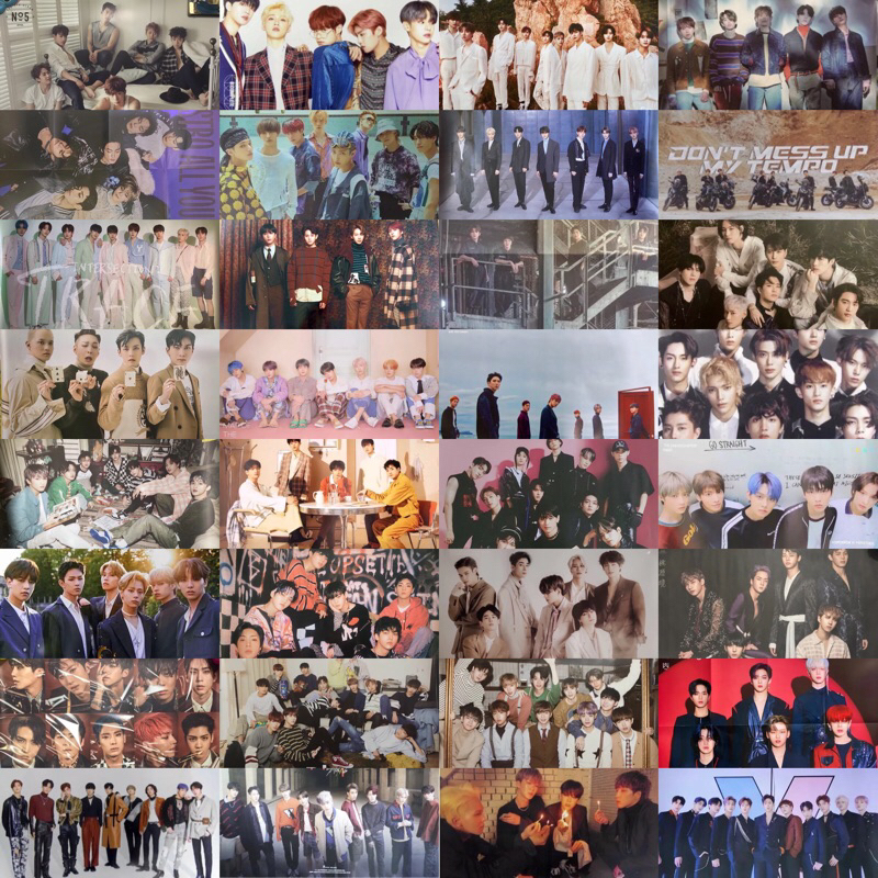 KPOP IDOL GROUP POSTER ALBUM (2PM/AB6IX/ASTRO/ATEEZ/BAE173/BEAST/Highlight/BTOB/BTS/CRAVITY/DAY6/DRI