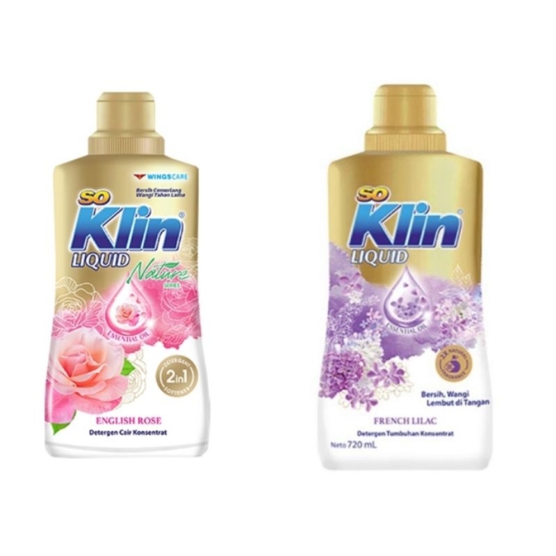 So Klin Deterjen Cair Botol