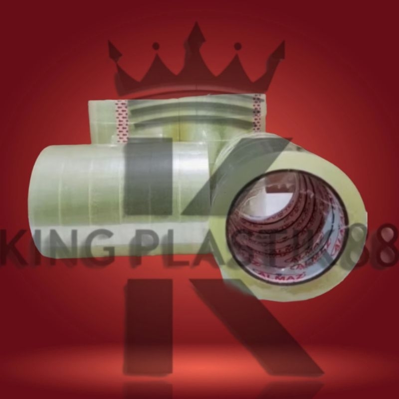 

Isolasi lakban bening 1 inci 100yard harga per roll