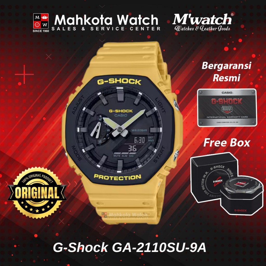 JAM TANGAN PRIA G-SHOCK GA-2110SU-9ADR