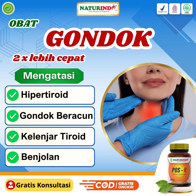 Obat Gondok Kelenjar Tiroid Hipertiroid Gondok Beracun Kista Tiroid Gondong Benjolan Di Leher