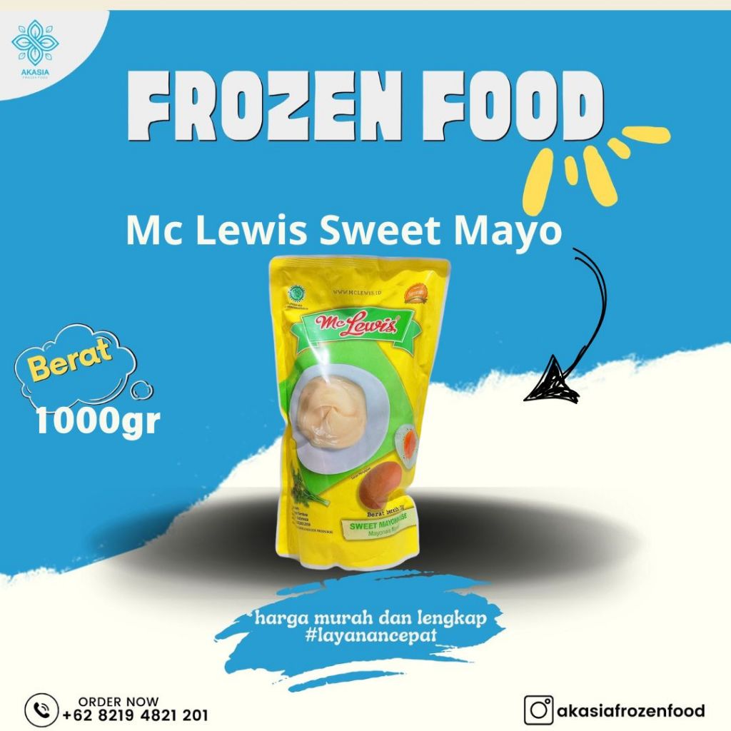 

Mc Lewis Sweet Mayonnaise 1kg