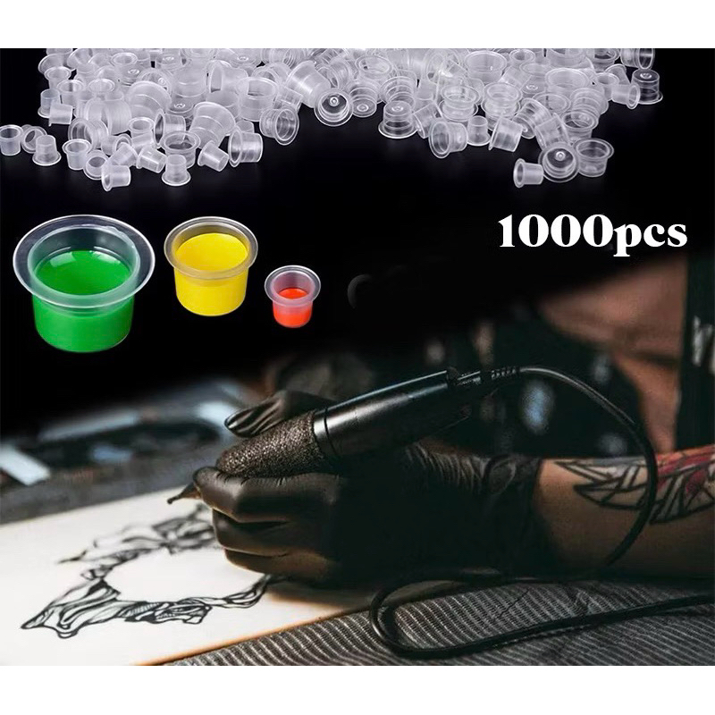 Ink Cup Tattoo Tempat Tinta Tattoo / Cup Tinta Tattoo
