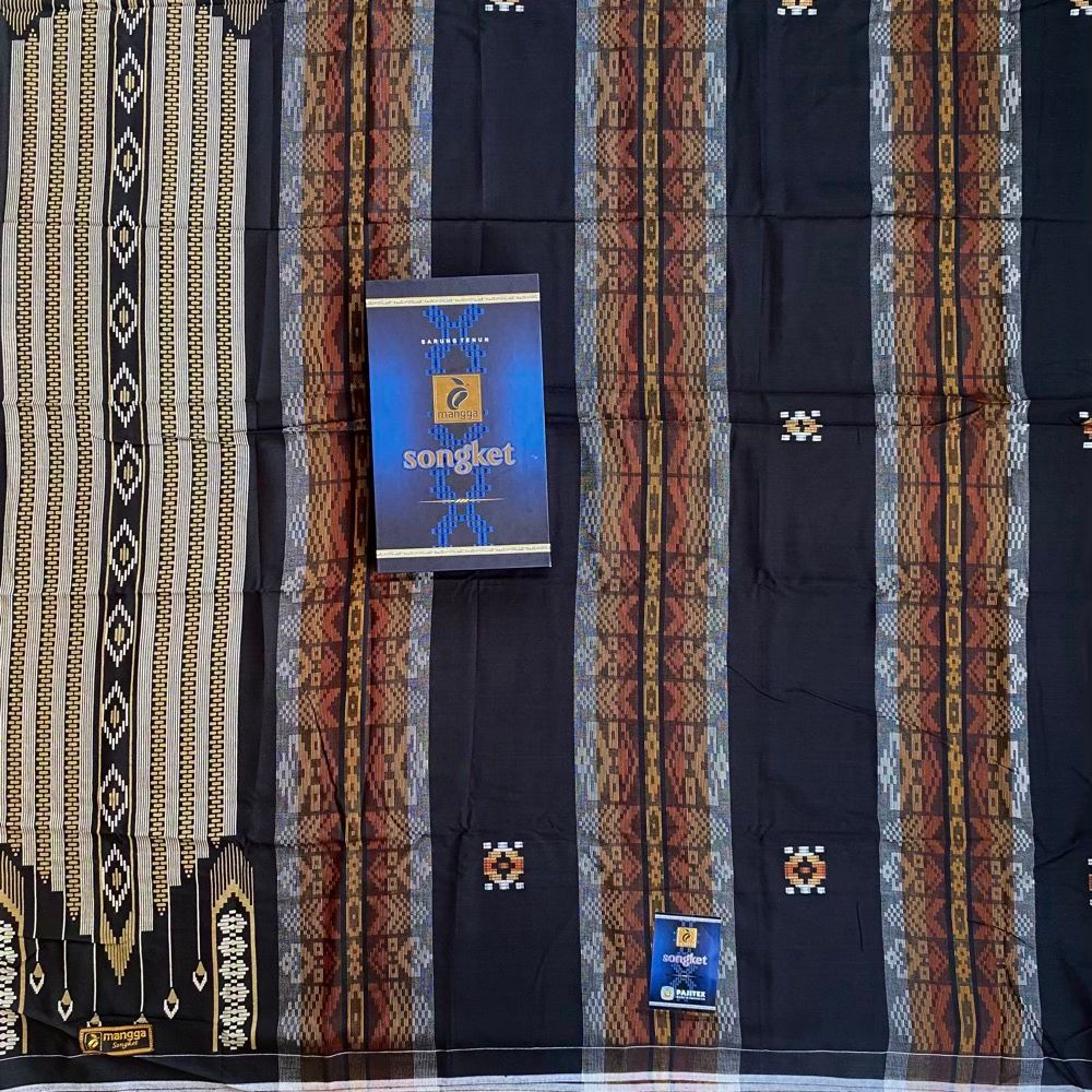 MANGGA SONGKET | Sarung Tenun Mangga Songket Dewasa | Sarung Motif Songket Premium | Bhs Songket