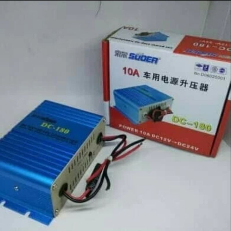 Converter DC 12V to 24V 10A (240Watt) Step Up DC 12V to 24V 10A