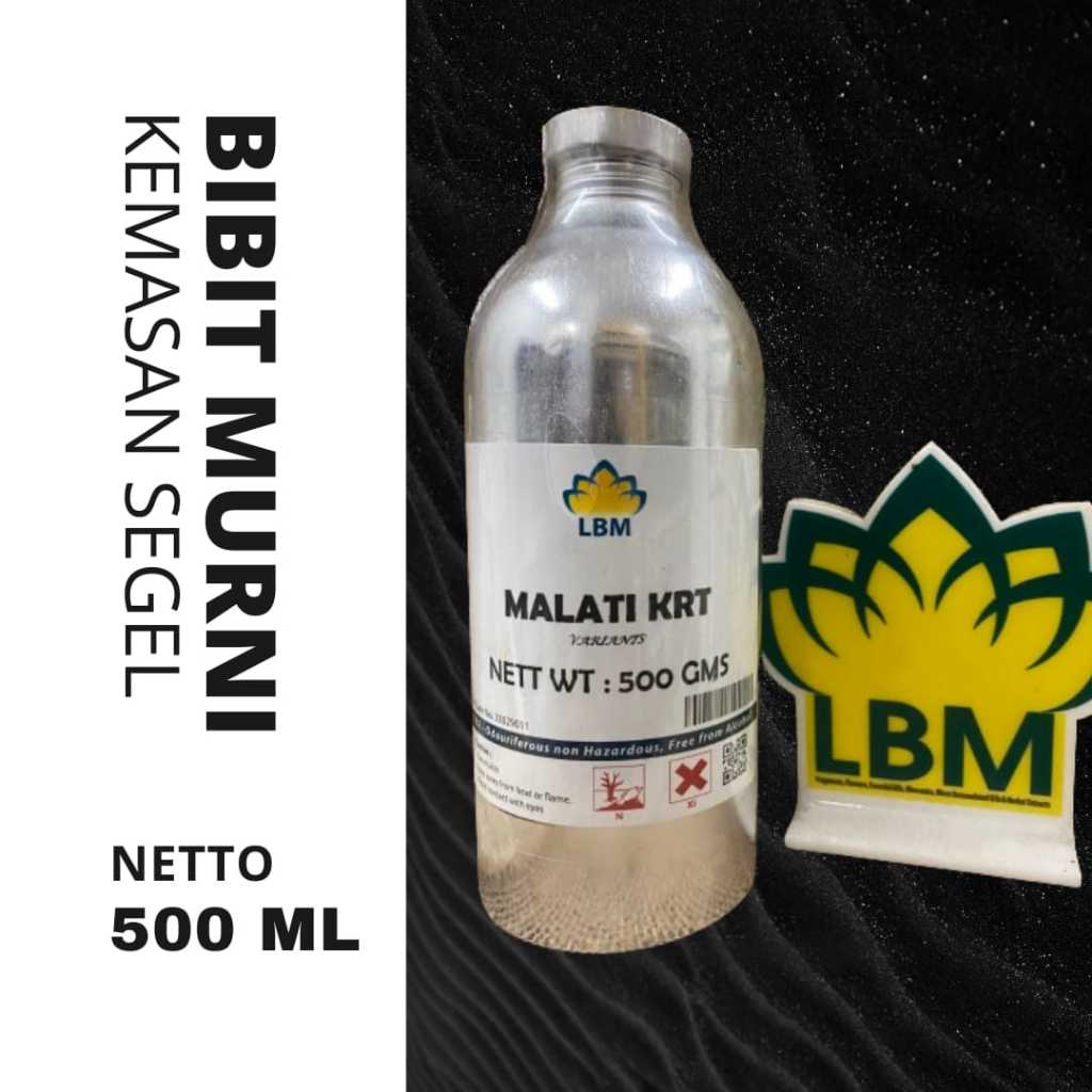 BIBIT PARFUM MELATI KRATON KEMASAN SEGEL PABRIK 500ML BY LBM FRAGRANCE / MINYAK WANGI / BIANG PARFUM