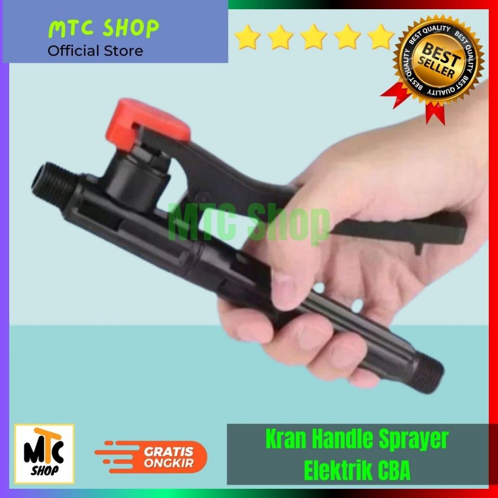 Kran Handle Sprayer Elektrik CBA | Kran Sprayer Elektrik Semprot Hama | Kran Sprayer Manual Elektrik
