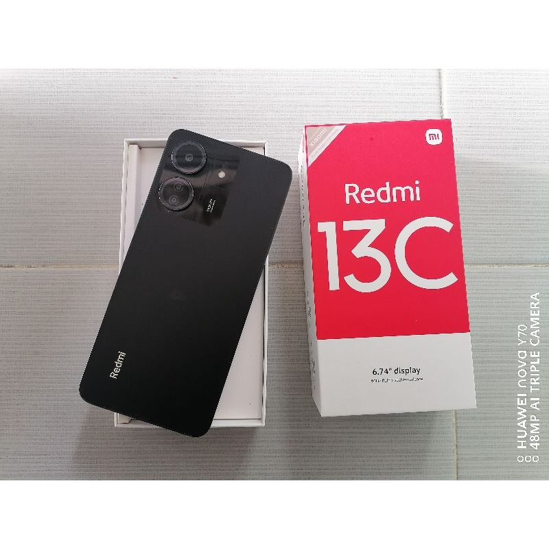 Redmi 13c 6/128 Hp murah second Berkualitas