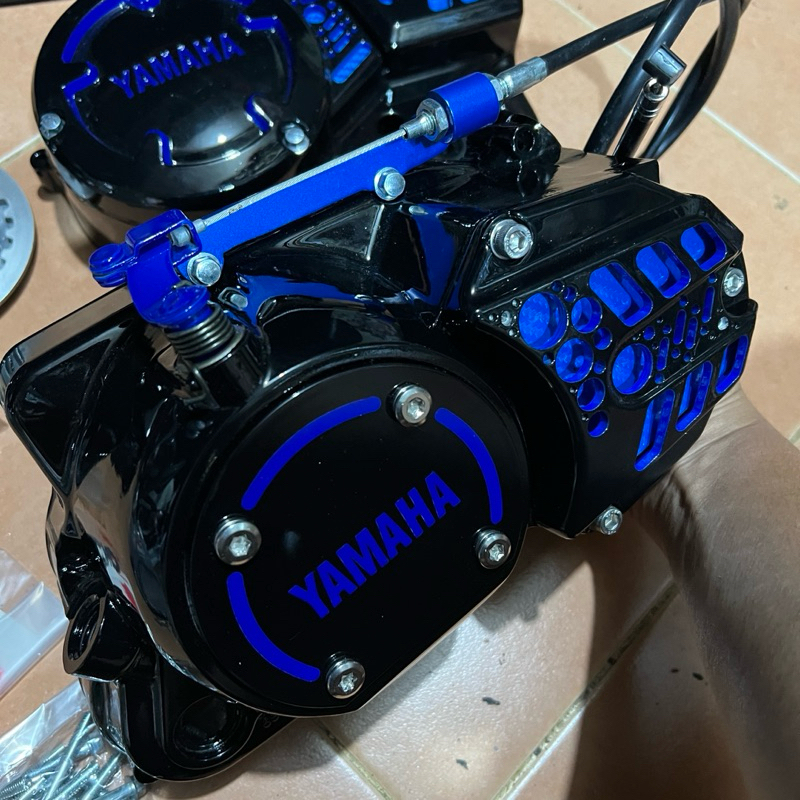 bak kopling kanan rx king kawinan ninja ukiran berlubang