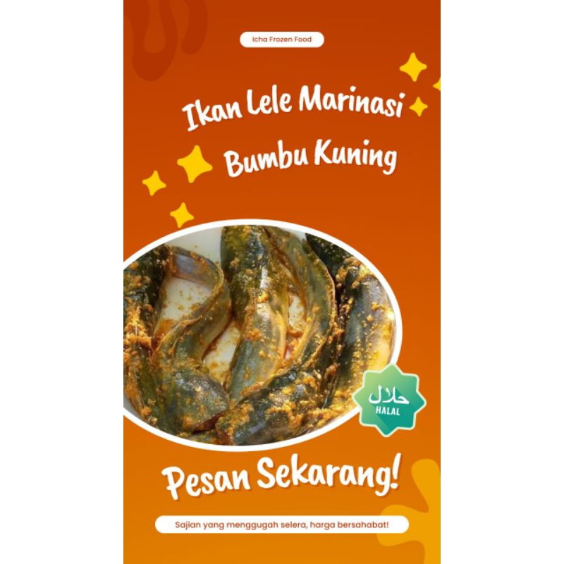 

Ikan Lele Frozen Marinasi Siap Goreng