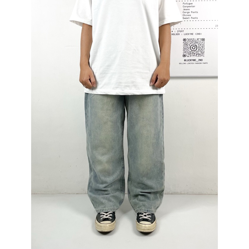 CELANA JEANS PANJANG PRIA Gg-6 TRILLION BAGGY JEANS STRAIGHT FIT