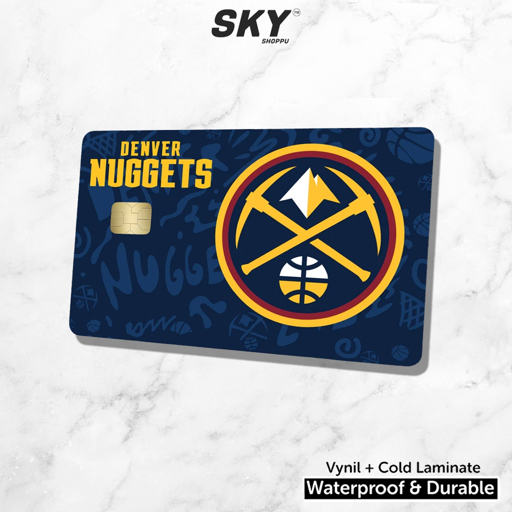 

Sticker Stiker Kartu Atm Skin Card Denver Nuggets Waterproof Vinyl Atm Flazz Credit Debit Emoney Stiker