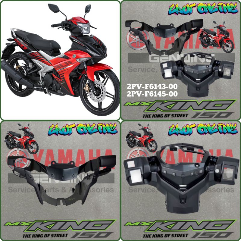 COVER HANDE UPPER 1&2, BATOK LAMPU JUPITER MX KING 150 V1 ORIGINAL YAMAHA