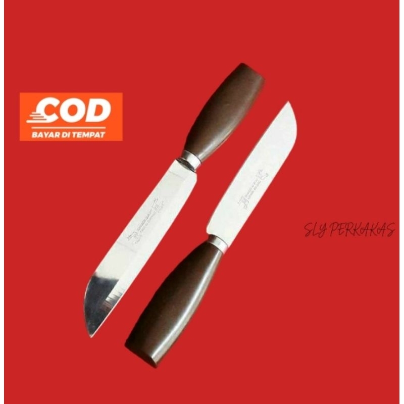 Menjual Pisau Dapur Okapi Cap Kambing Stainles Original Panjang Seluruh 23CM