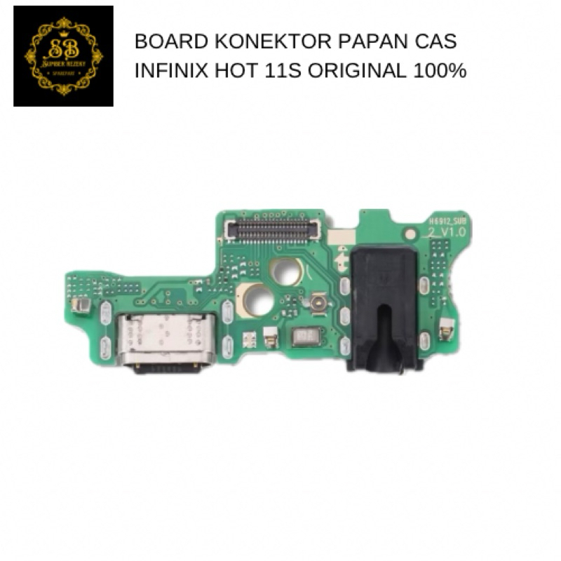 PAPAN CAS/KONEKTOR INFINIX HOT 11S ORIGINAL 100%