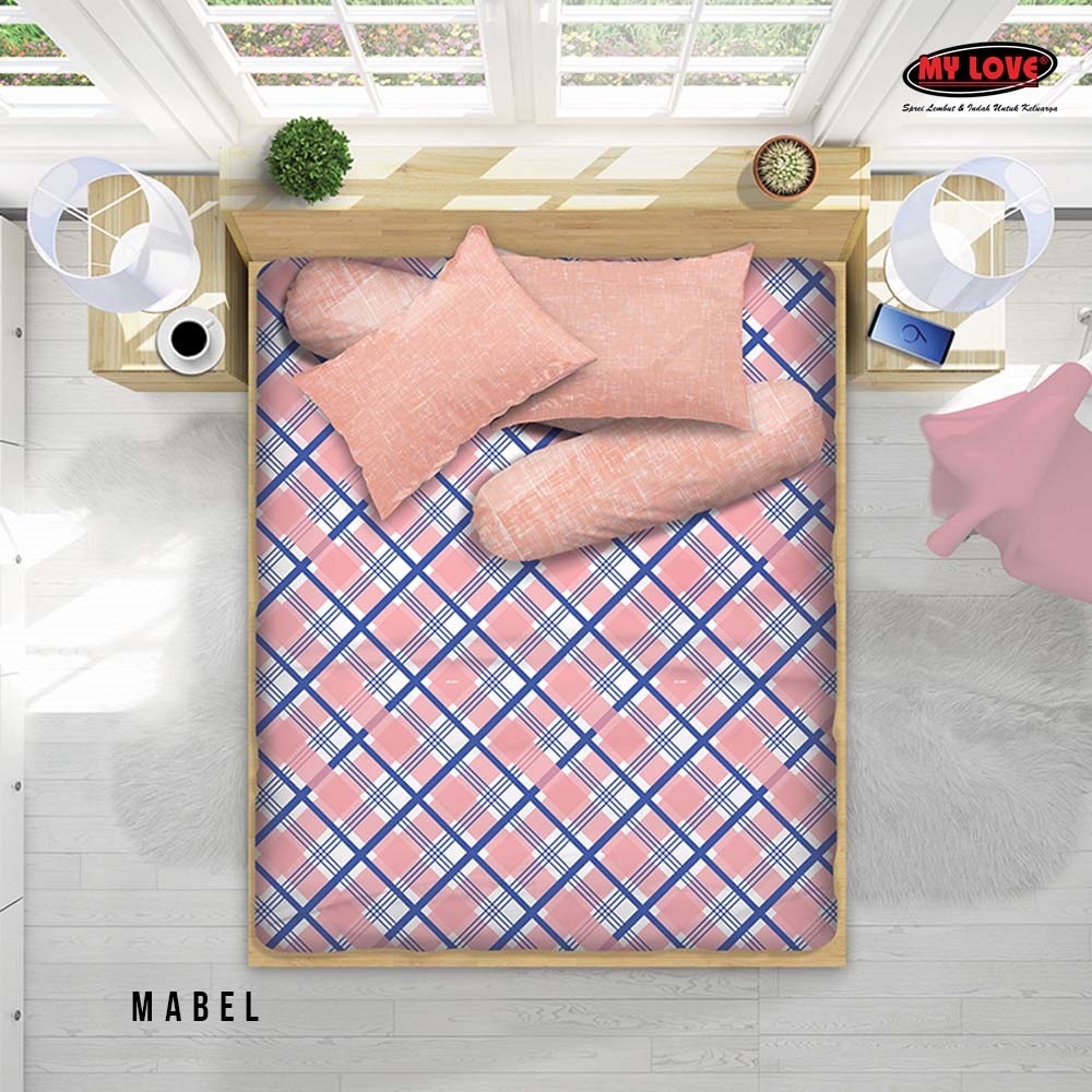 SPREI ALL NEW MY LOVE BAHAN KATUN UKURAN 120 X 200