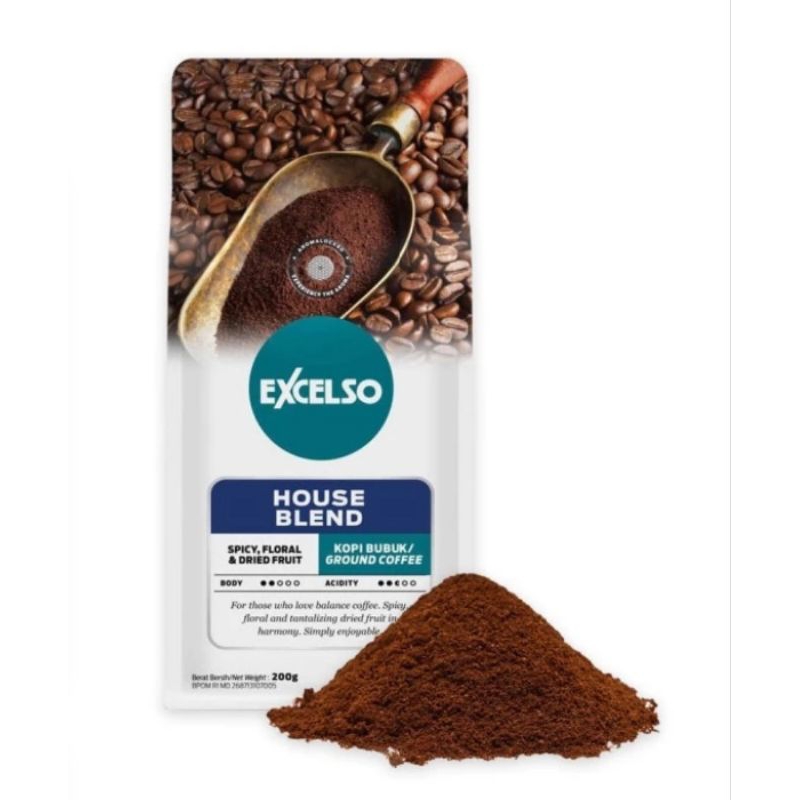

Excelso Kopi Bubuk House Blend 200g