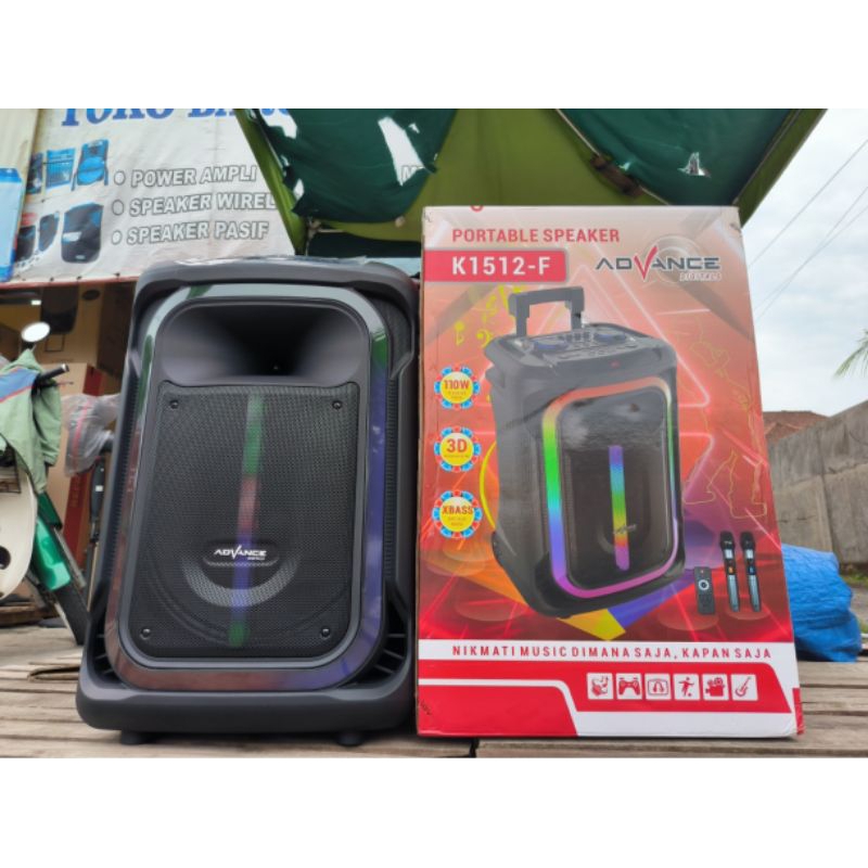speaker advance k1512F speaker 15 inc bluetooth
