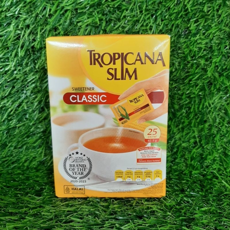 

Classic sweetener 25 sachet tropicana