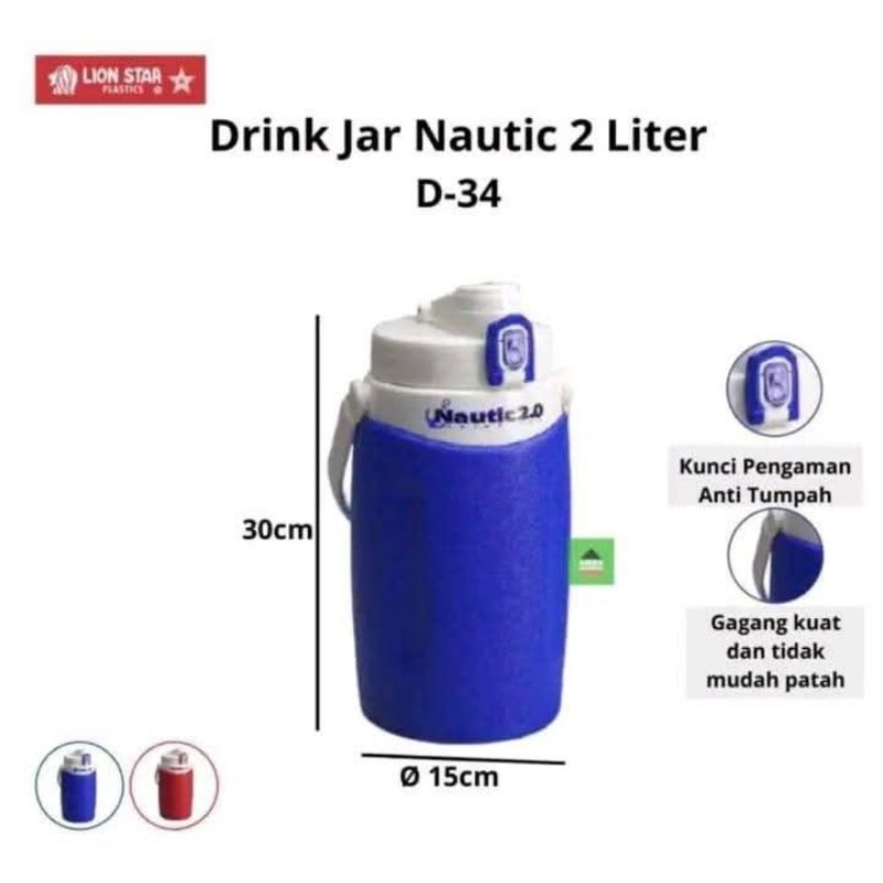 DRINK JAR NAUTIC 2 Liter