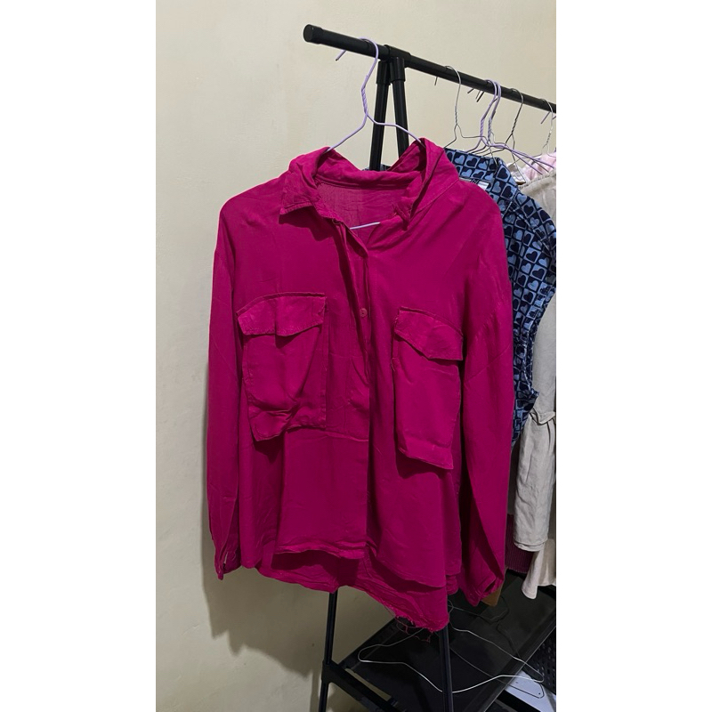 Kemeja Fushia