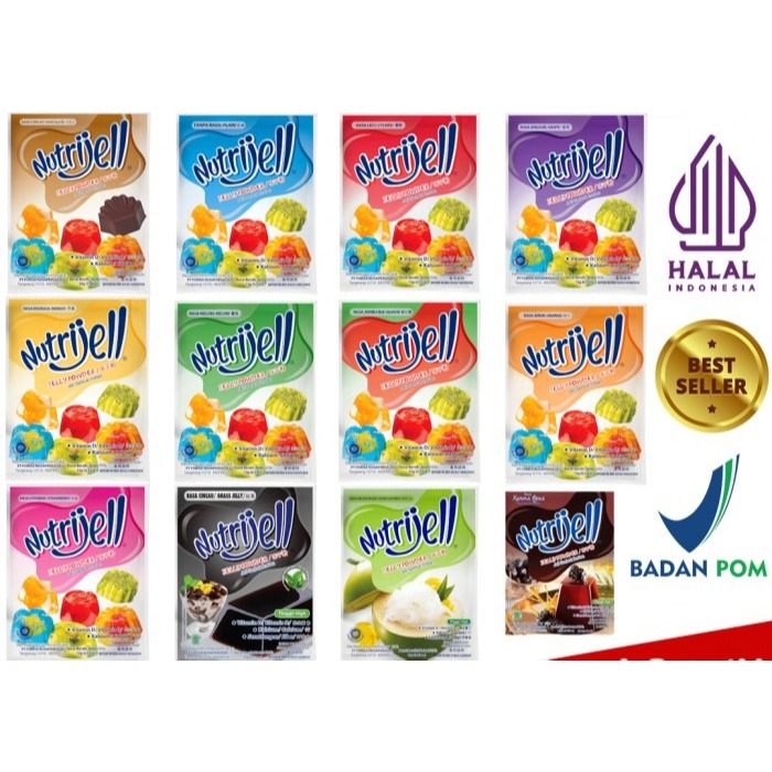 

NUTRIJELL JELLY POWDER ALL VARIANT