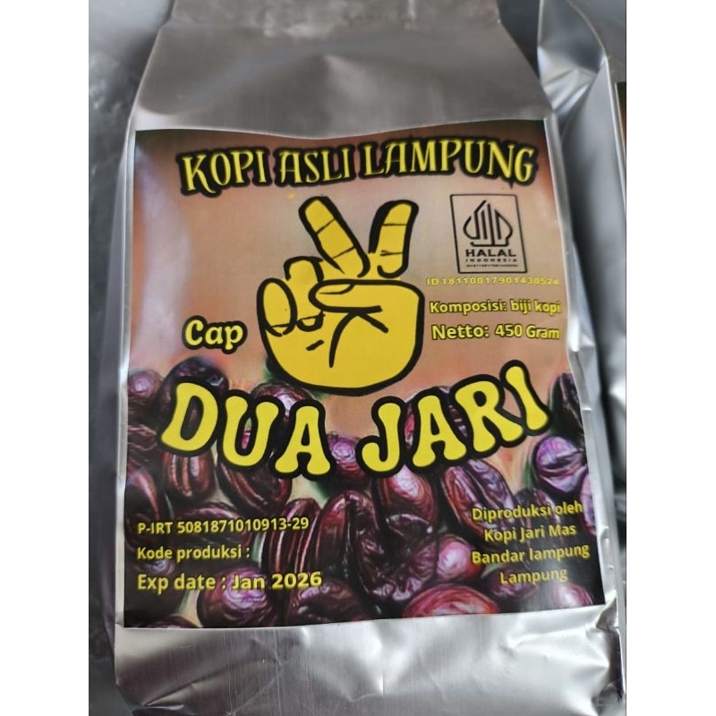 

kopi bubuk cap dua jari 450 gram