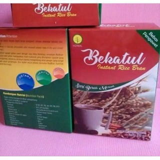 

Bekatul Beras Merah instant rice bran 100% alami