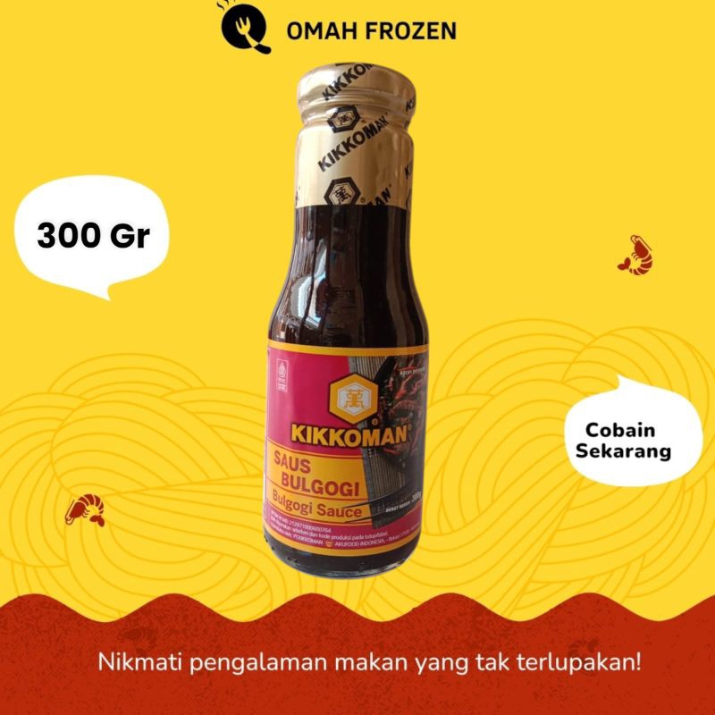 

Kikkoman Saus Bulgogi 300 gram