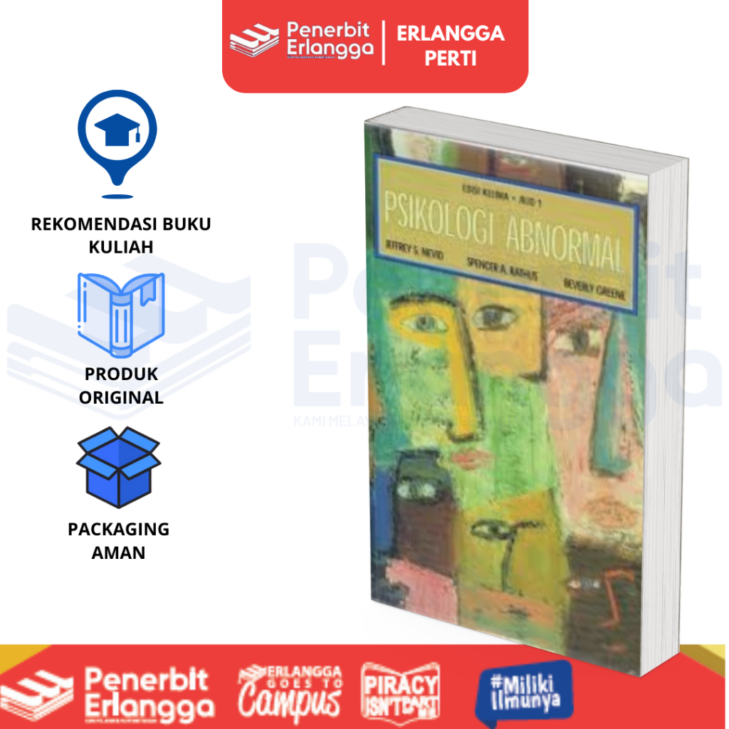 [Erlangga] Buku Referensi: Psikologi Abnormal Jilid 1 - Jeffrey S. Nevid