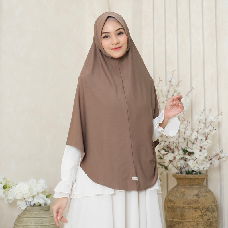 Efabric - Aleya Bergo syar'i bahan Jersey / Bergo Umroh Jumbo / Bergo Dagu malaysia