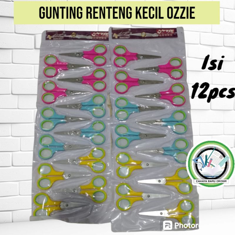 

Gunting renteng kecil Ozzie 1 renteng isi 12pcs