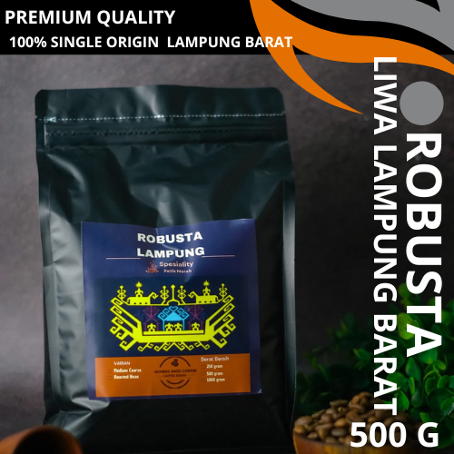 

BIJI KOPI ROBUSTA LAMPUNG (LIWA) PREMIUM QUALITY 500 GRAM